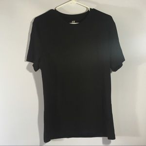 Lot of 3 New Plain Black Cotton T-Shirts